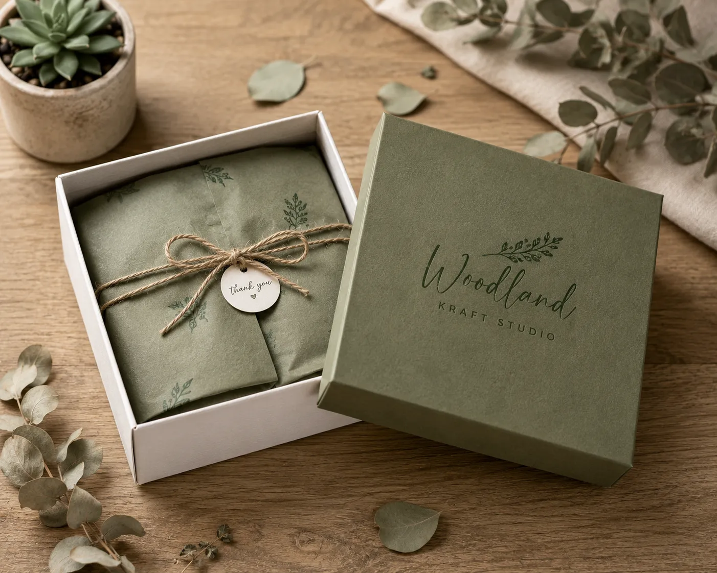 Kraft Rigid Boxes
