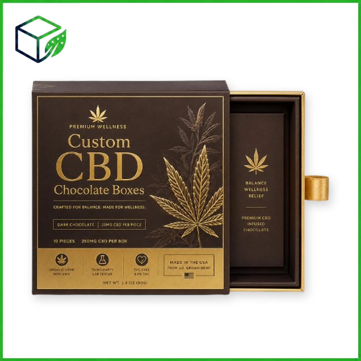 Custom CBD Chocolate Boxes - Image 2