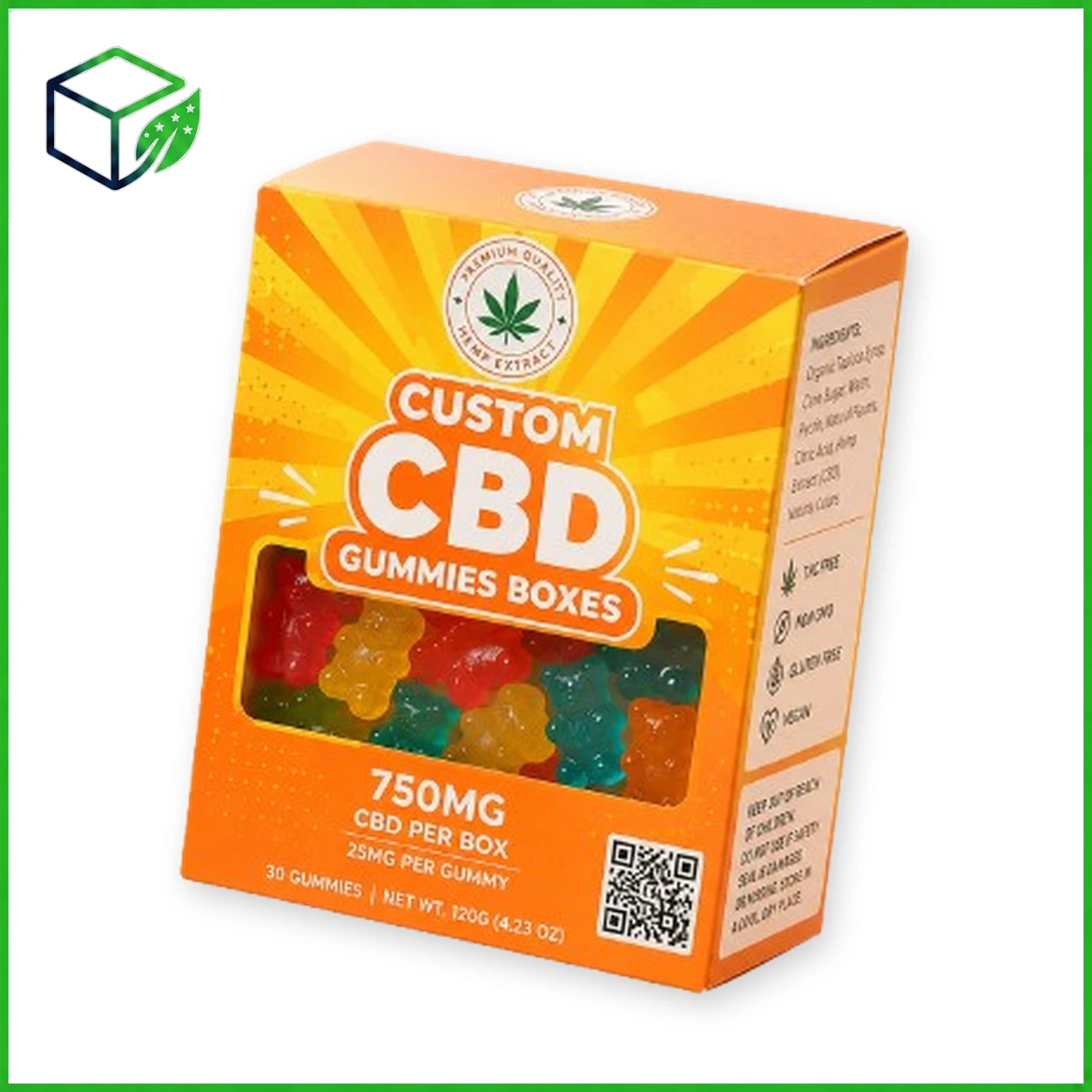Custom CBD Gummies Boxes - Image 2