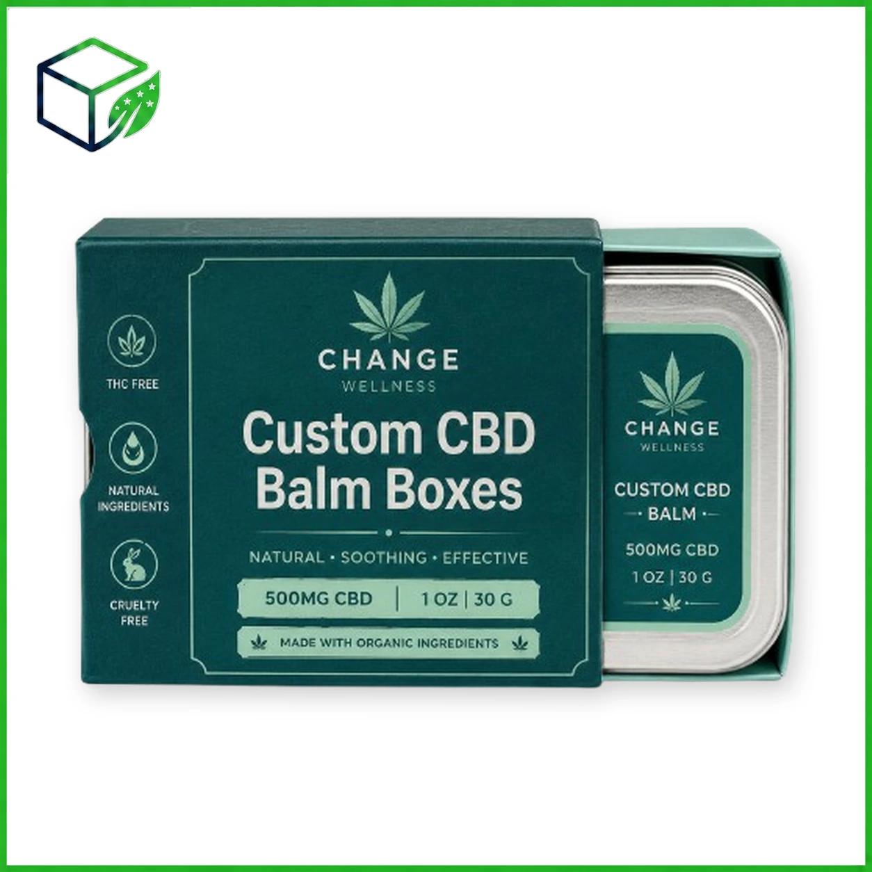 Custom CBD Balm Boxes