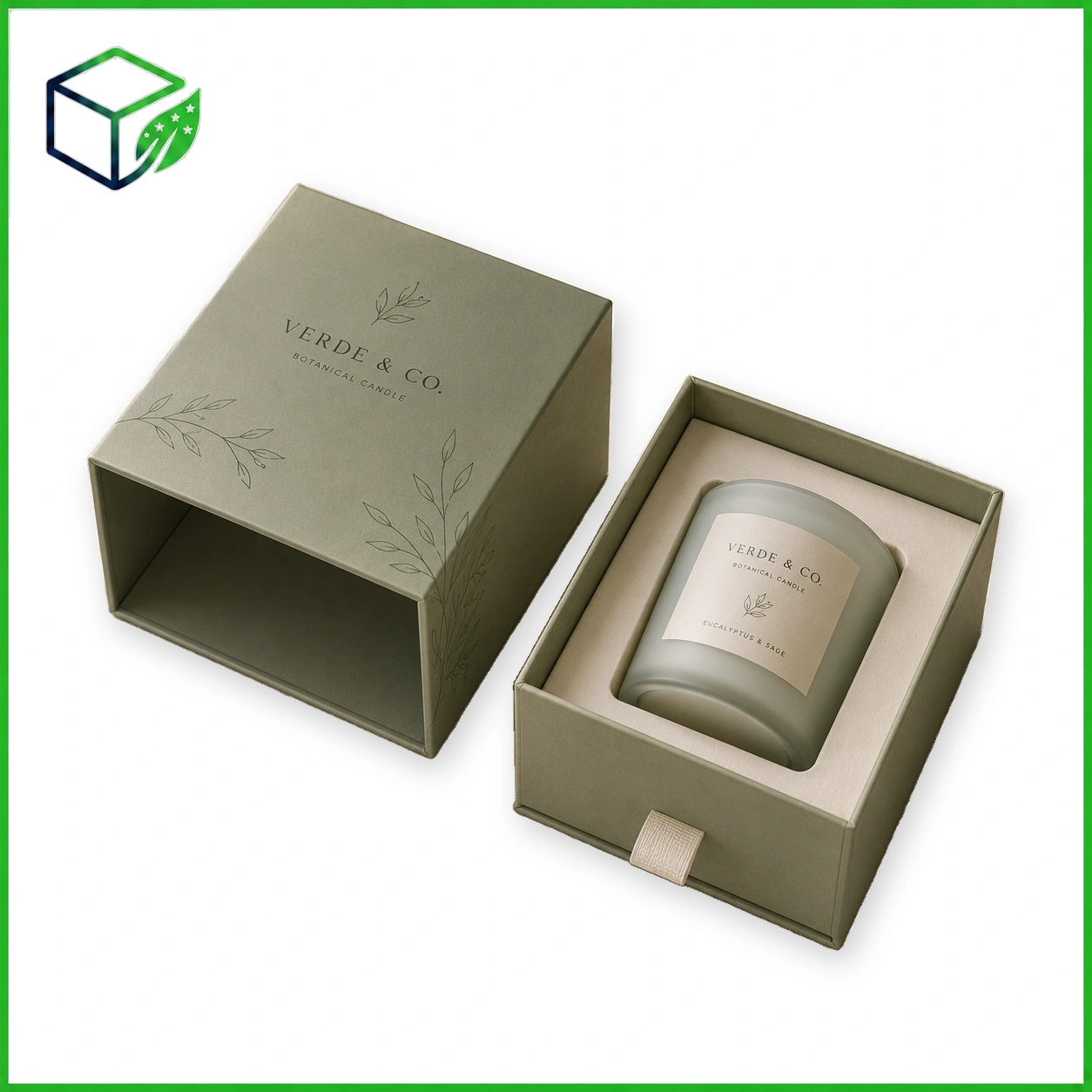 Magnetic Closure Candle Boxes