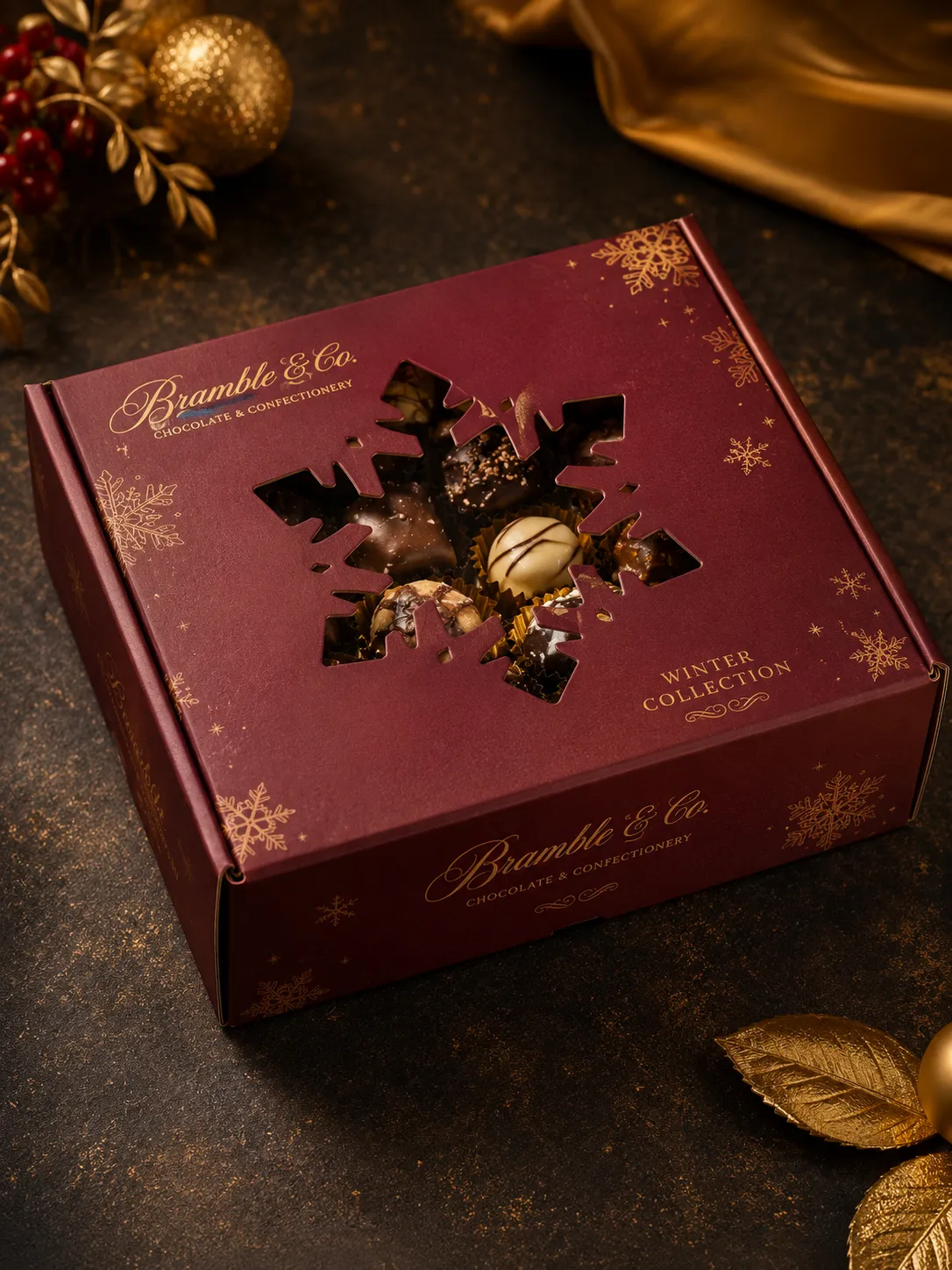 Christmas Holiday Mailer Box