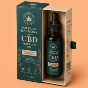 Custom CBD Tincture Bottle Boxes