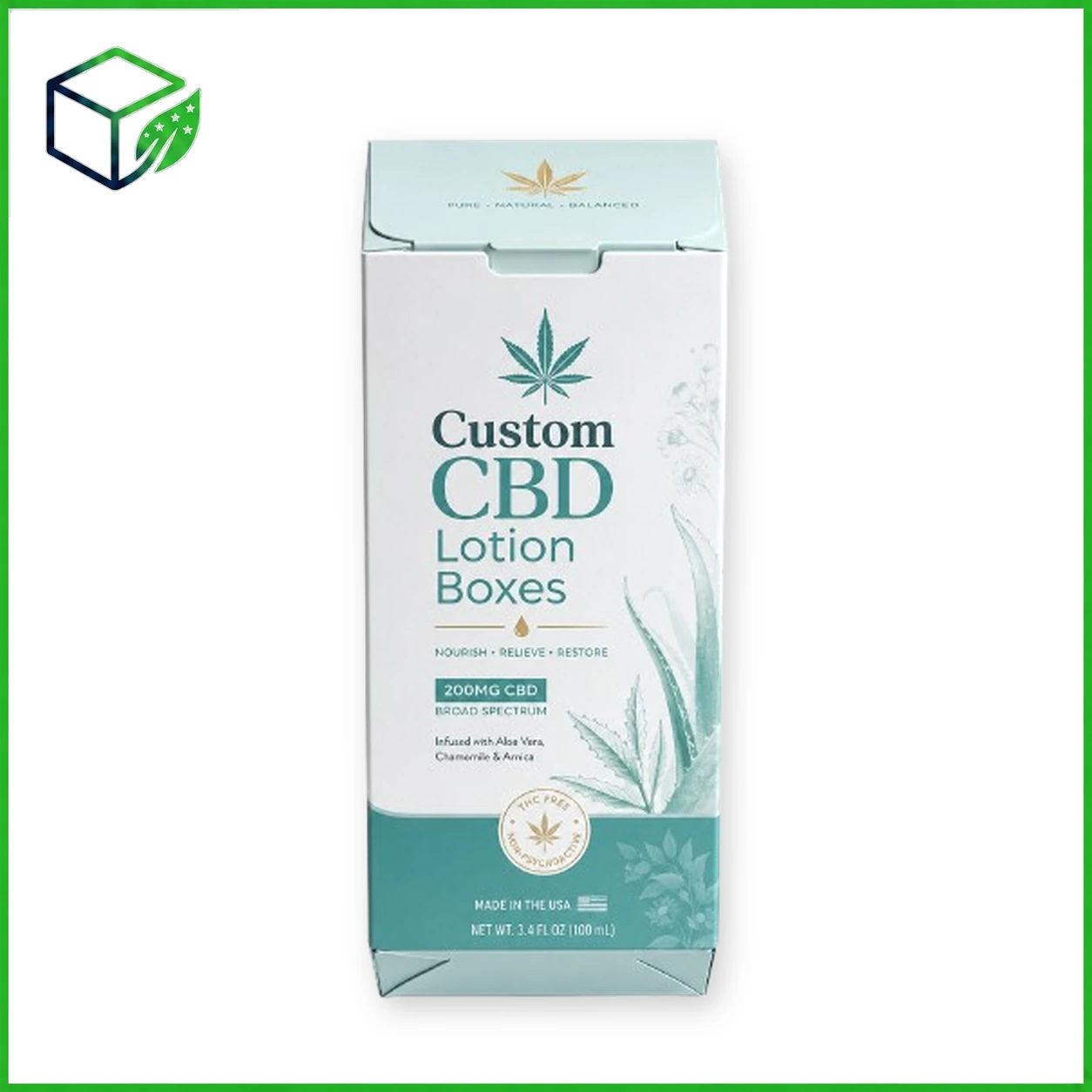CBD Lotion Boxes - Image 2