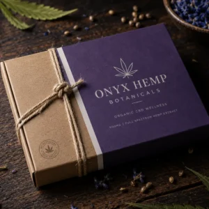 Organic CBD Kraft Boxes