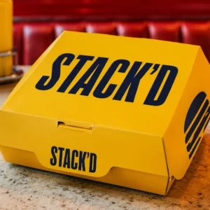Burger and Sandwich Tuck Boxes