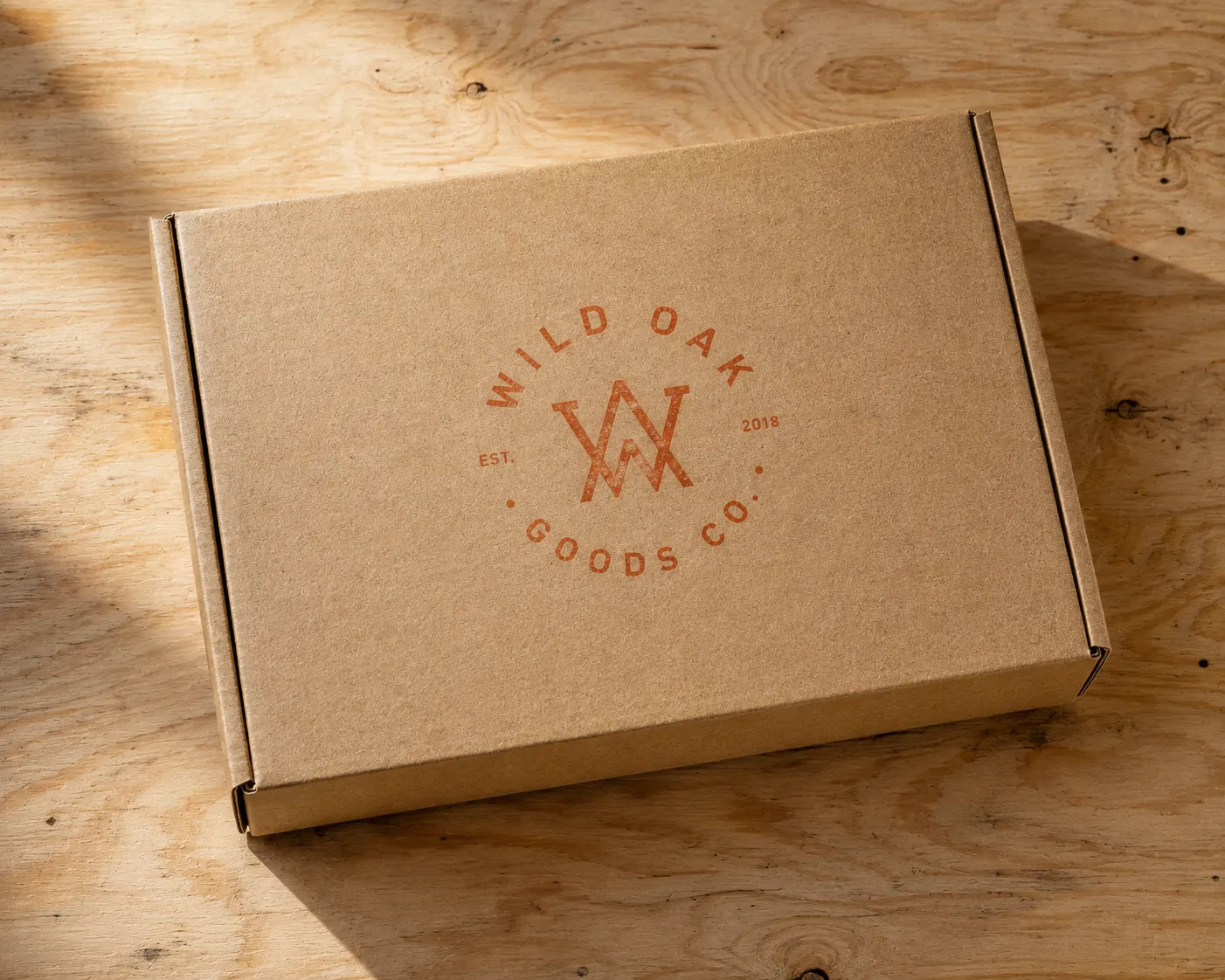 Kraft Corrugated Shipping Box