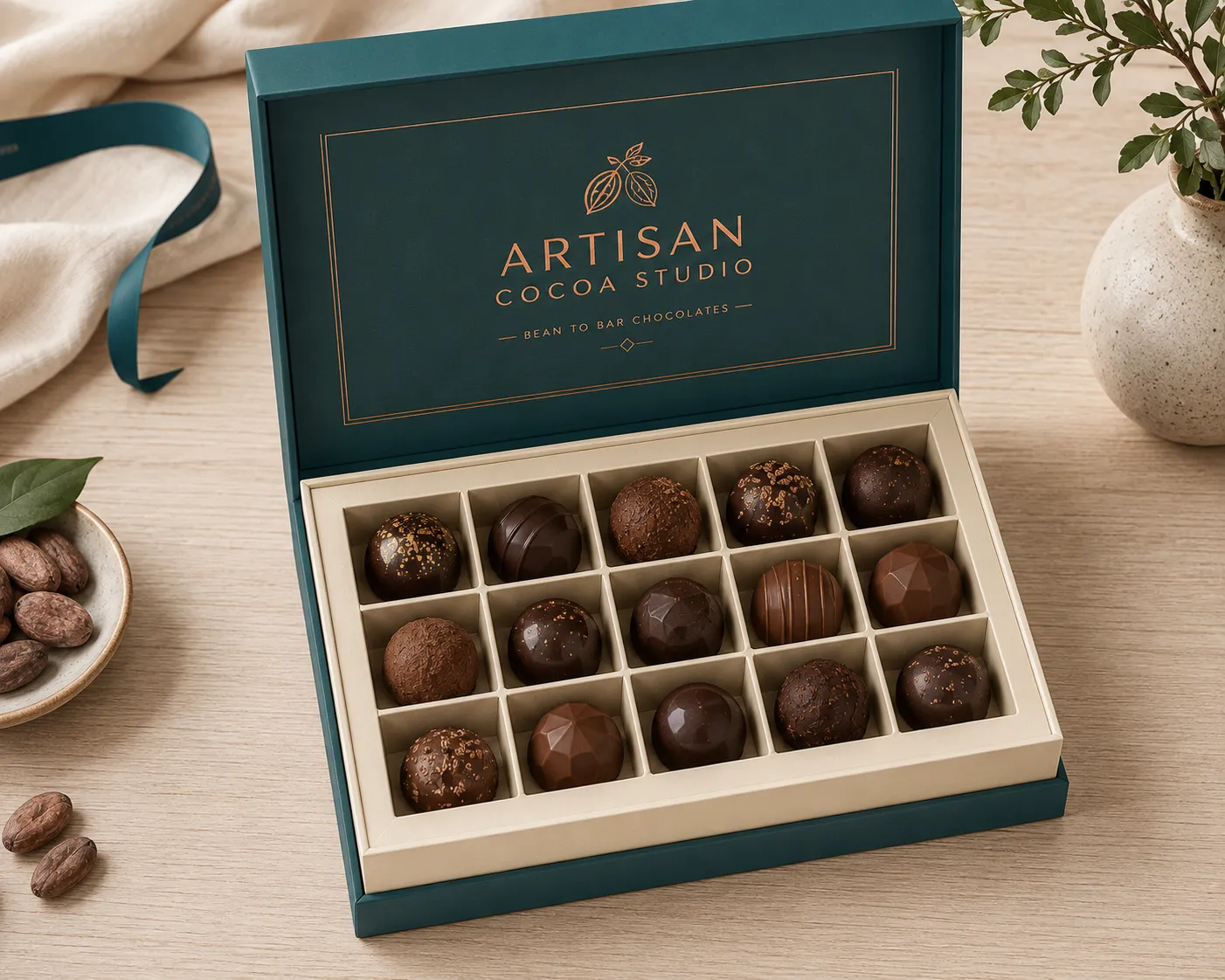 Chocolate Box with Inserts