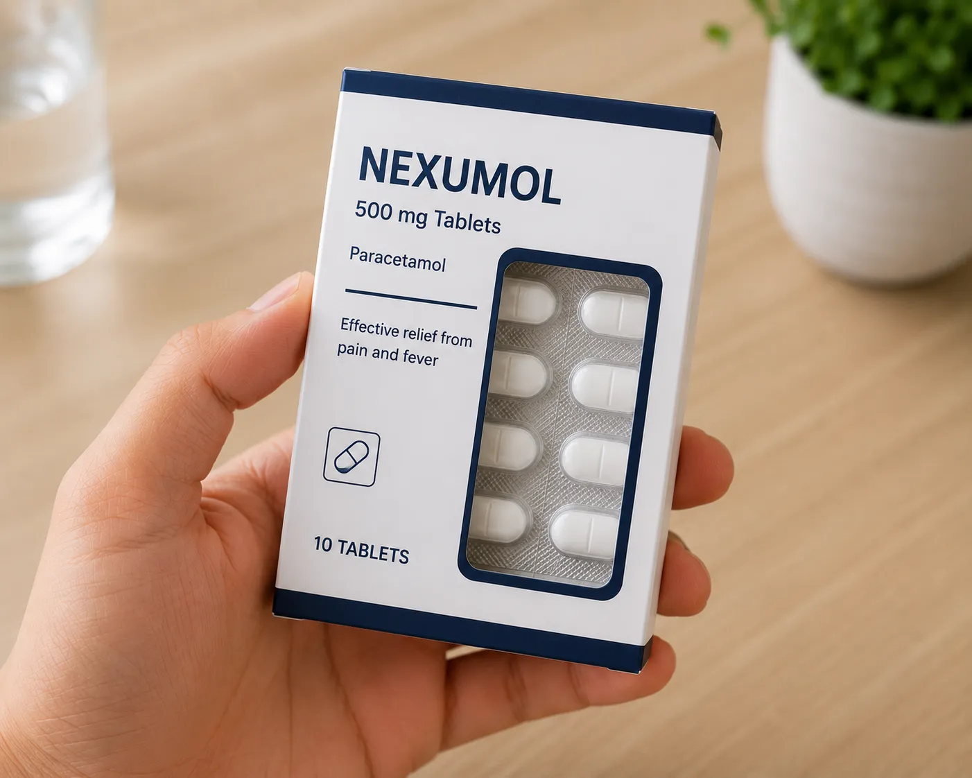 Window Cut-Out Medicine Box