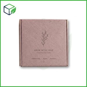 Seed Paper Gift Box
