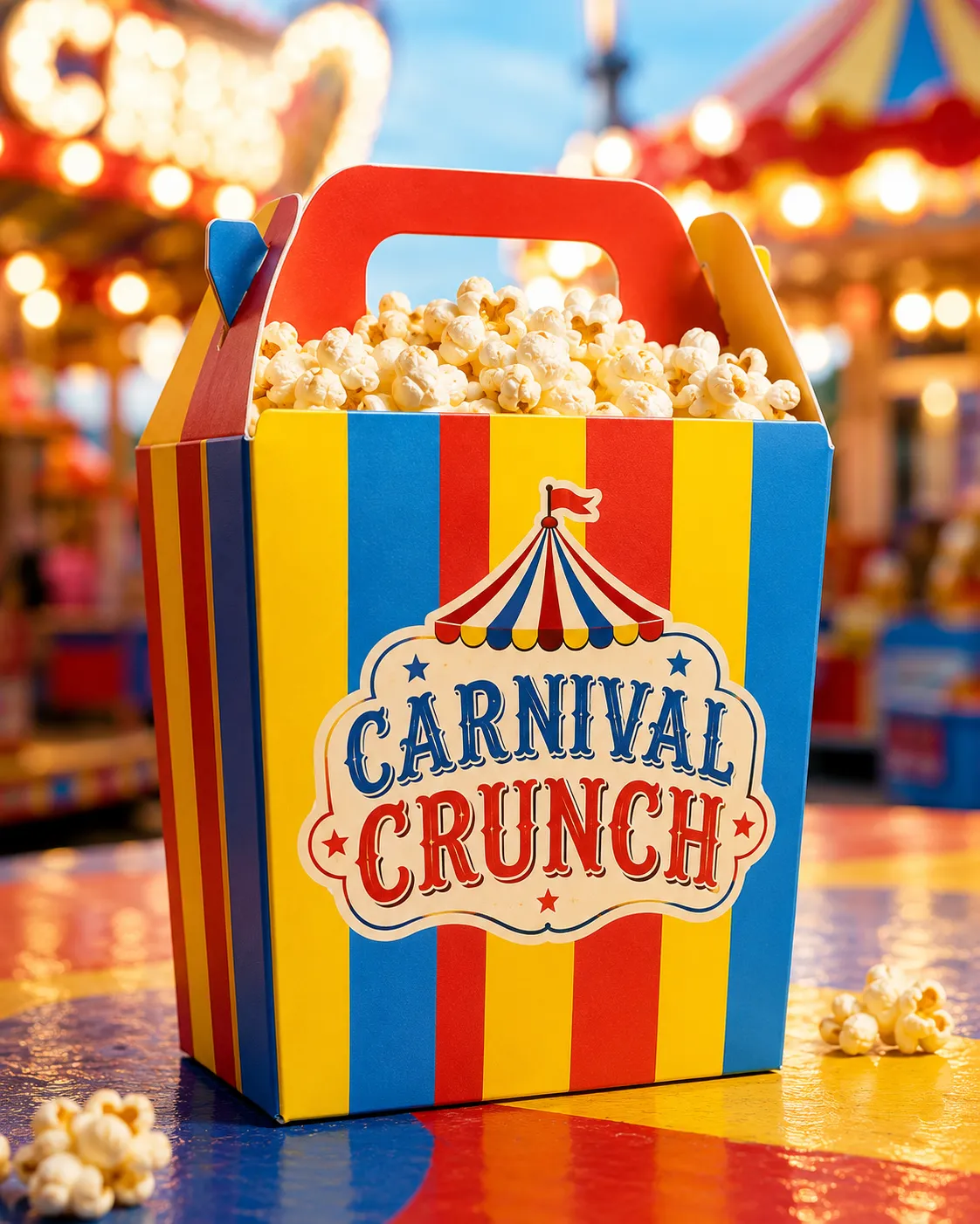 Gable Style Popcorn Boxes