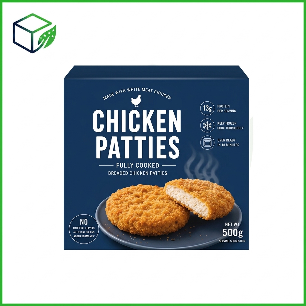 Chicken Patties Box