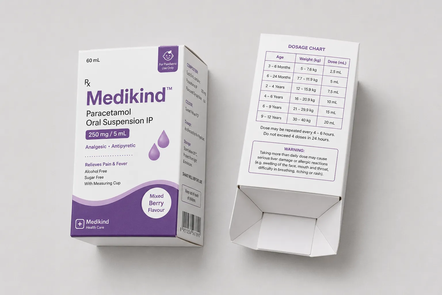 Auto-Lock Bottom Medicine Box