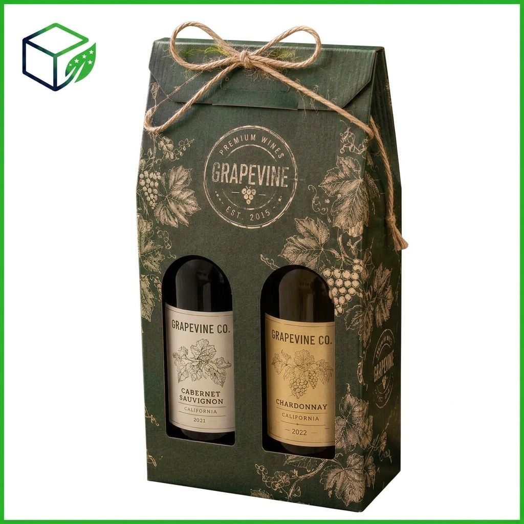 Two Bottle Wine Gift Box