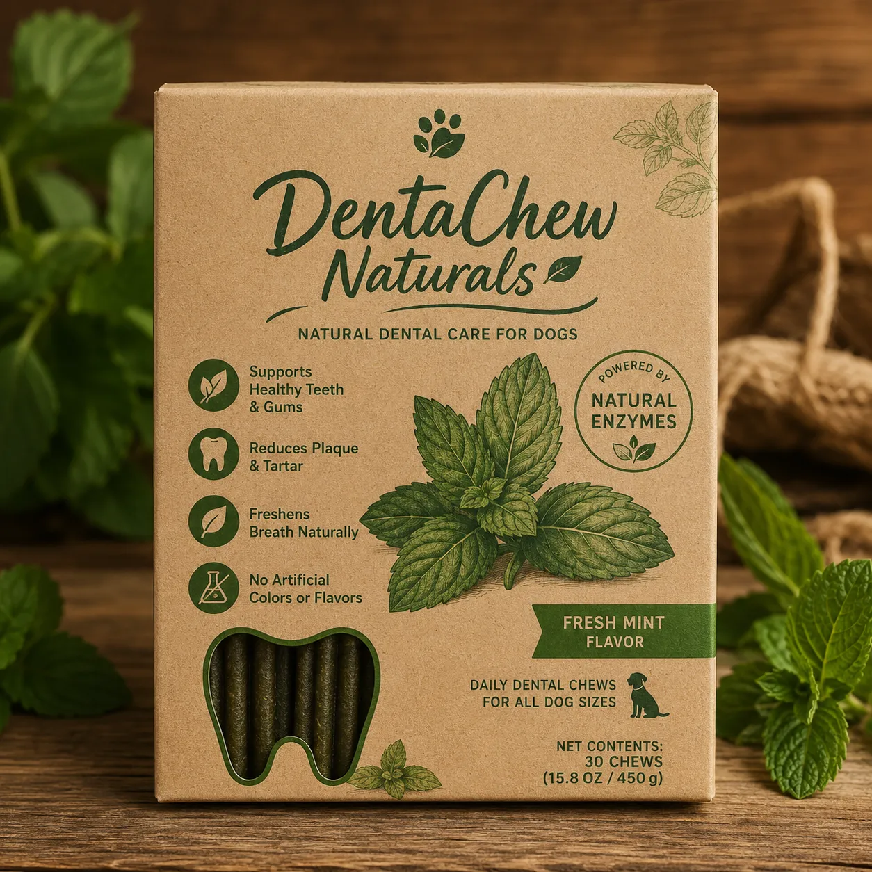 Pet Dental Care Product Boxes