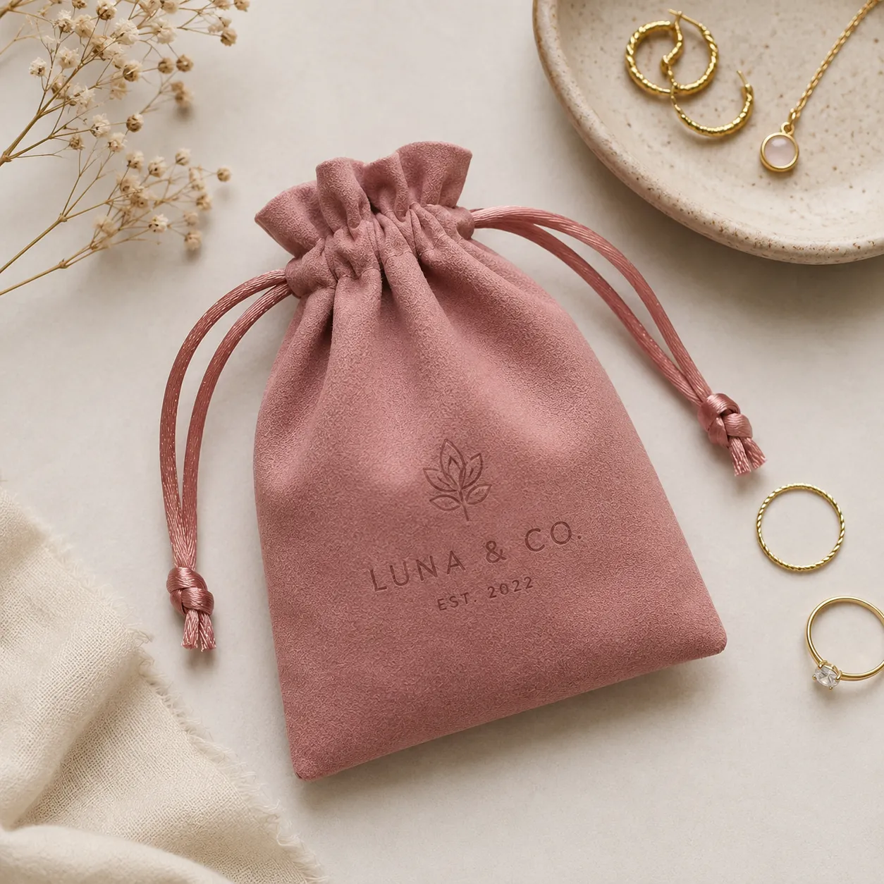 Drawstring Pouch Bag