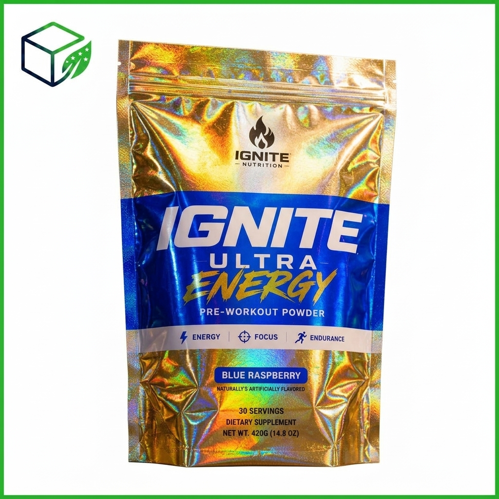 Metallic Foil Stand-Up Pouch