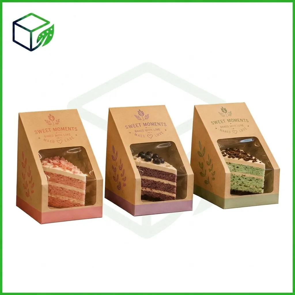 Custom Single Slice Cake Box
