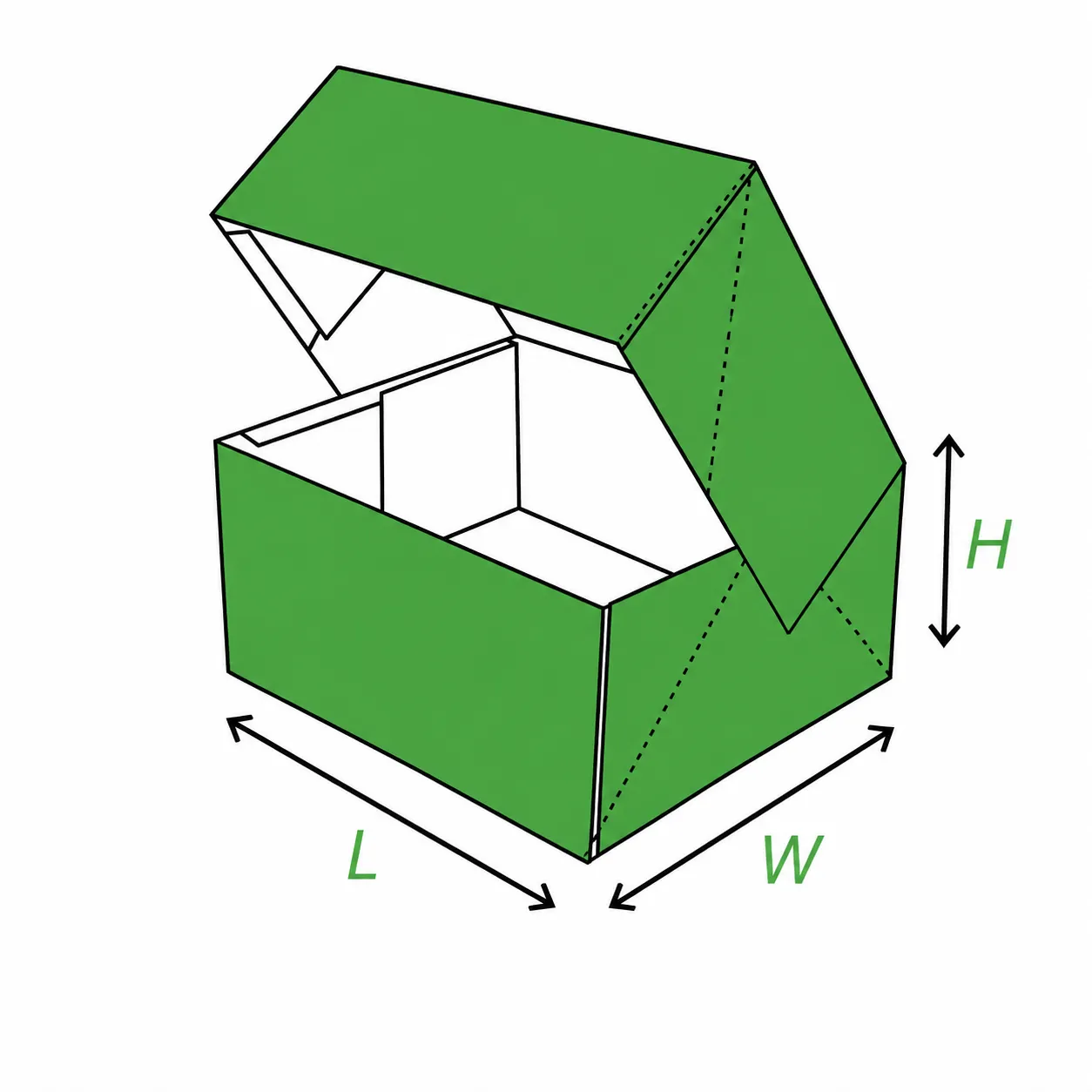 6 Corner Cake Box