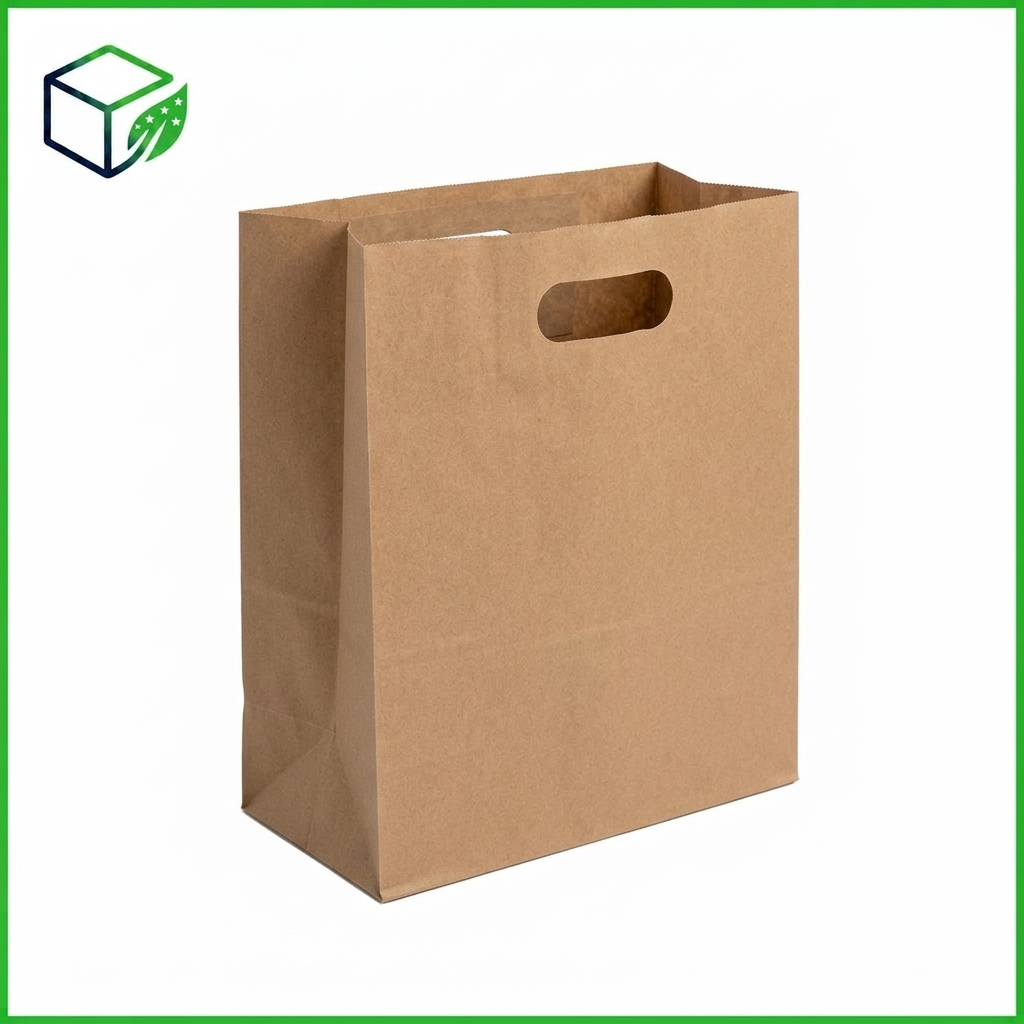 Flat Handle Paper Bag (Die-Cut Handle) - Image 4