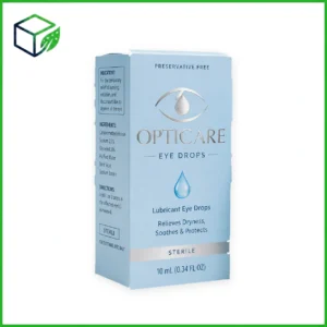 Eye Drops Bottle Tuck Boxes