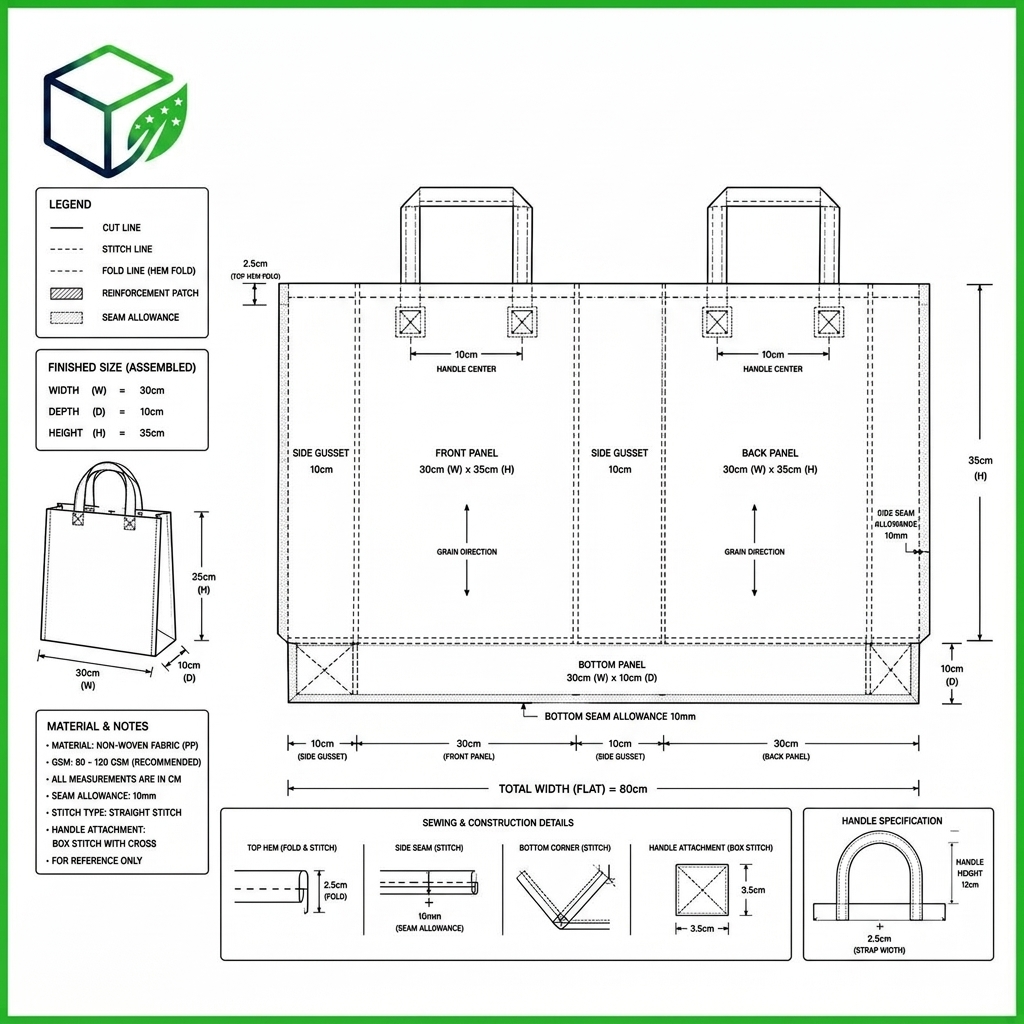 Non-Woven Fabric Bag - Image 3