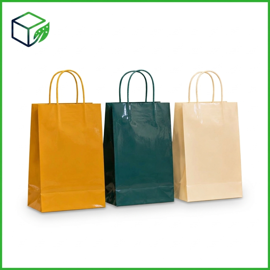 Twisted Handle Paper Bag - Image 3
