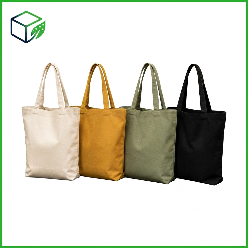 Cotton Canvas Tote Bag - Image 2