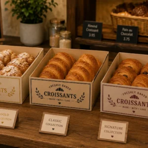 custom croissant Serving Tray