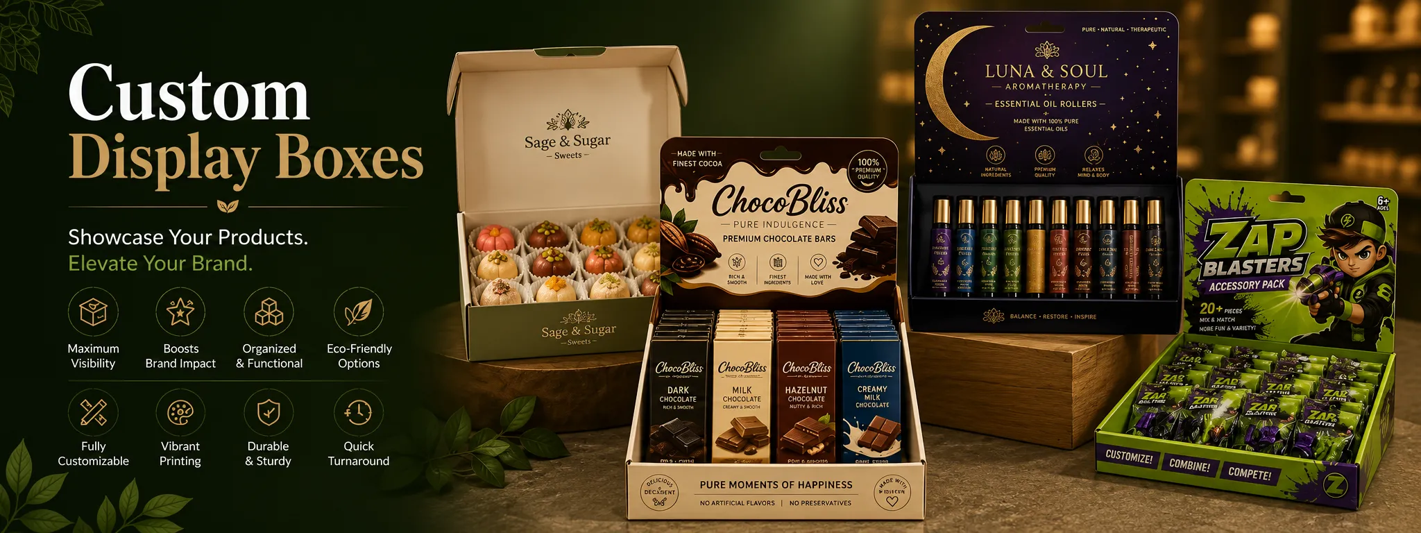 Custom Candle Boxes Banner