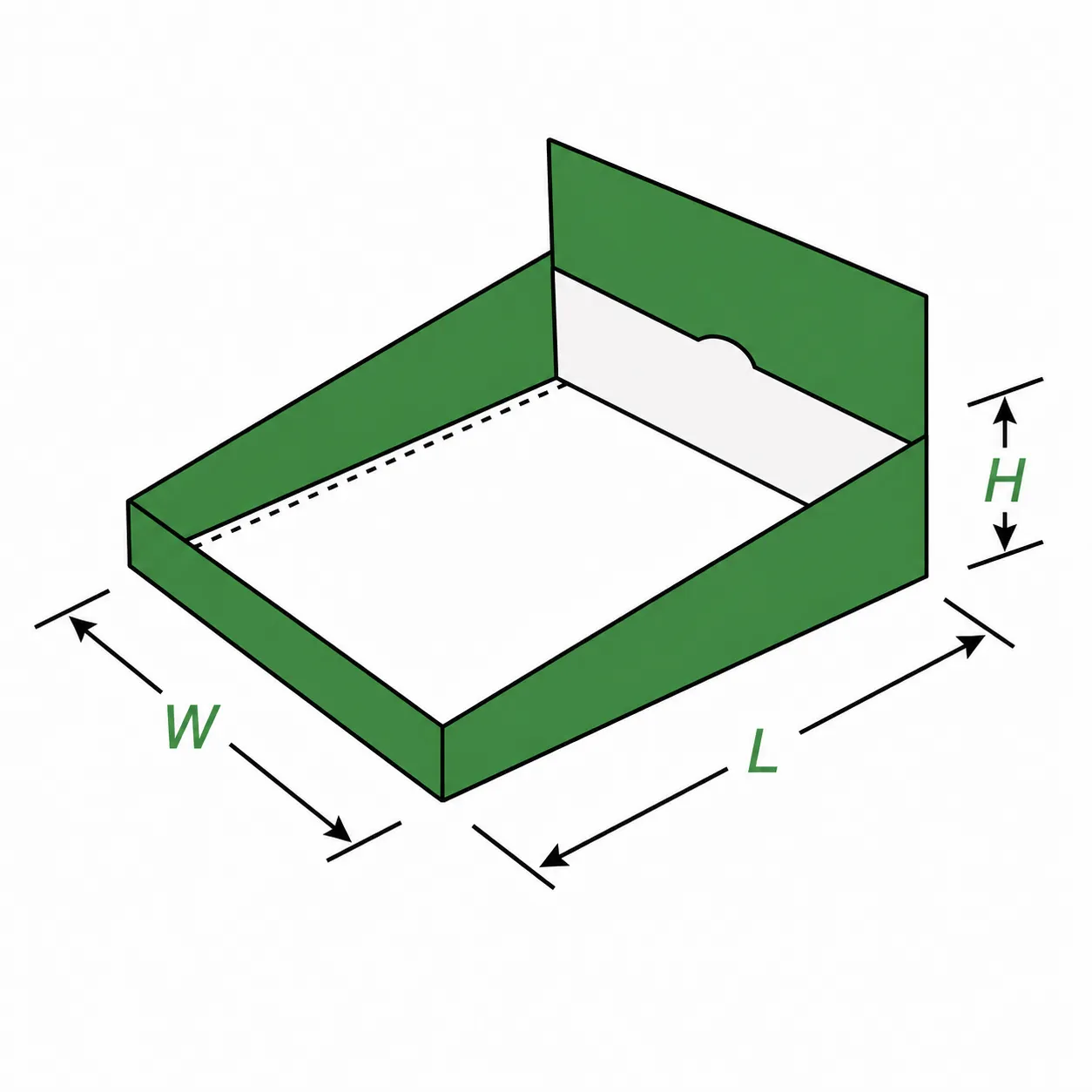 Double Wall With Display Lid