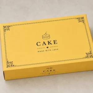 custom Square Rectangular Cake Box