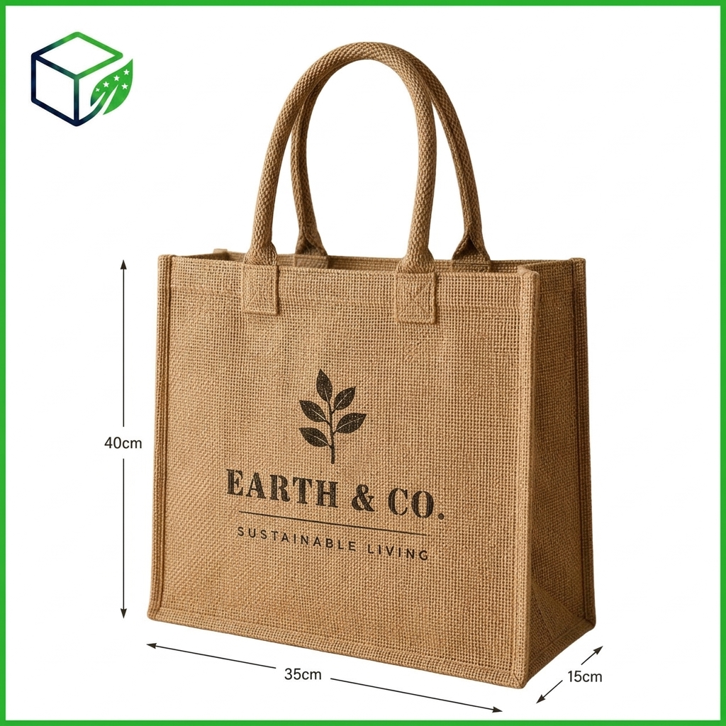 Jute Tote Bag - Image 3