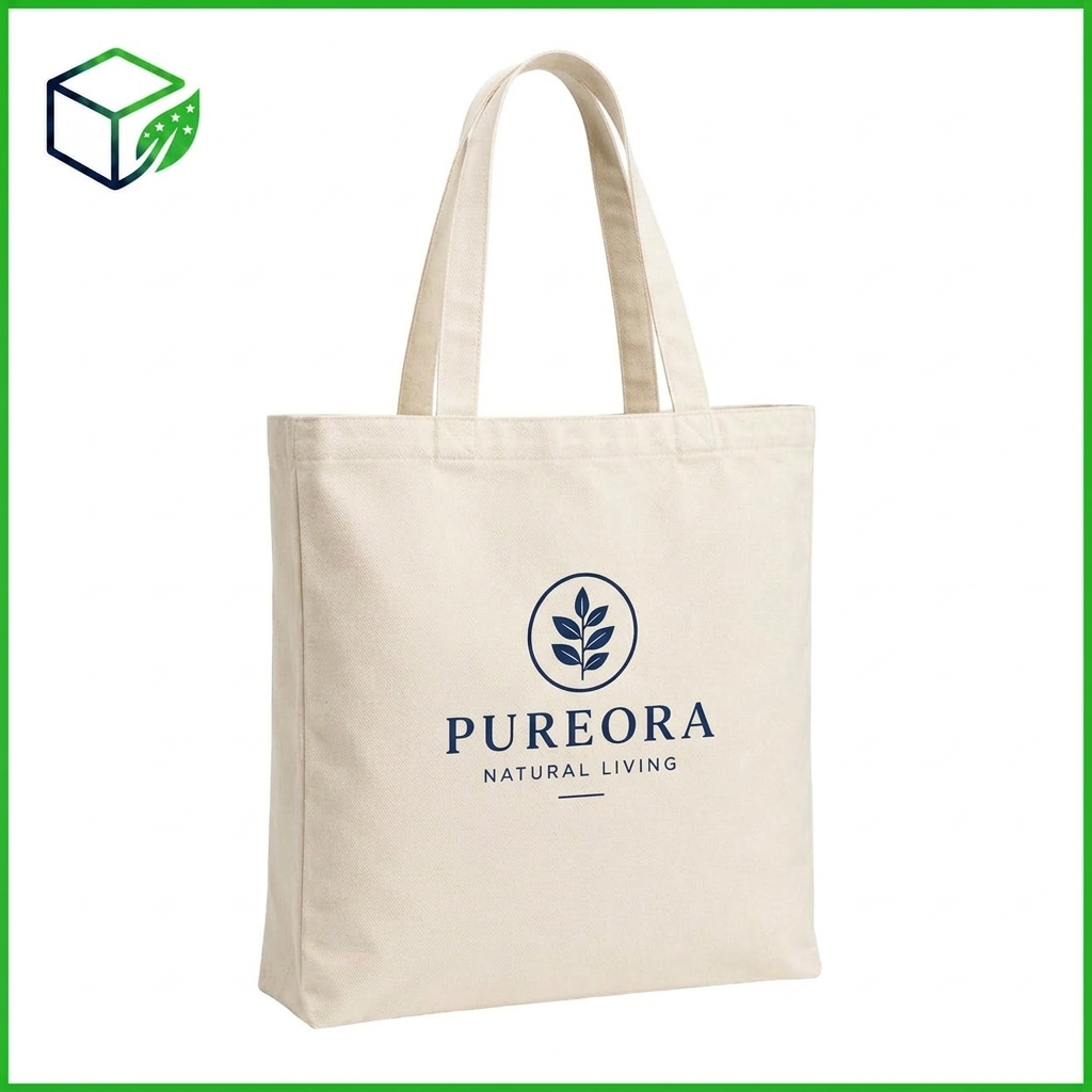 Cotton Canvas Tote Bag
