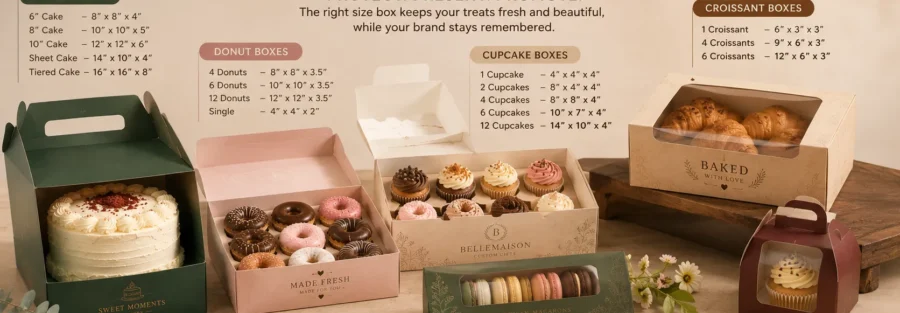 bakery box sizes