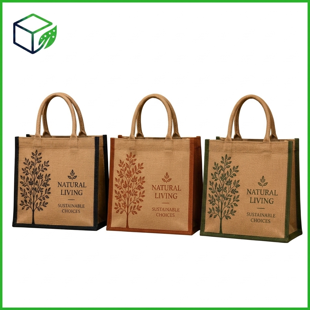 Jute Tote Bag - Image 4