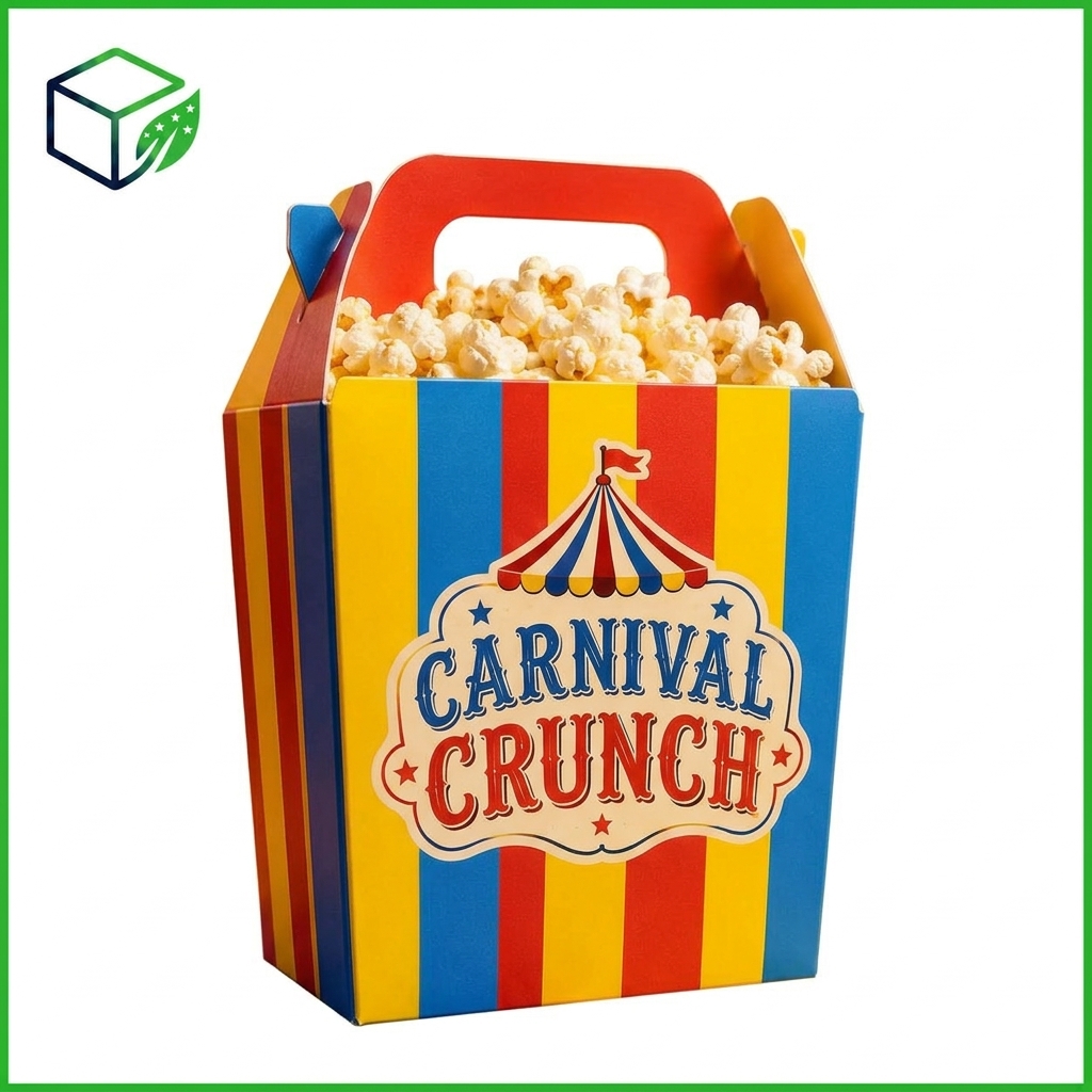 Gable Style Popcorn Boxes