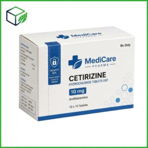 Tamper-Evident Seal Medicine Box