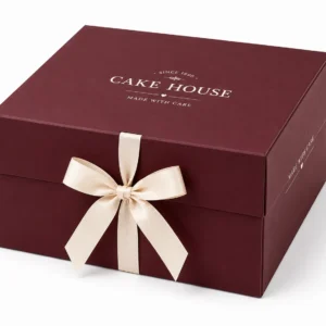 Rigid Luxury Cake Box