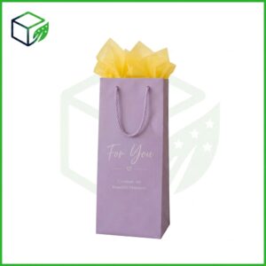 Vertical Gift Bag with Tissue Paper