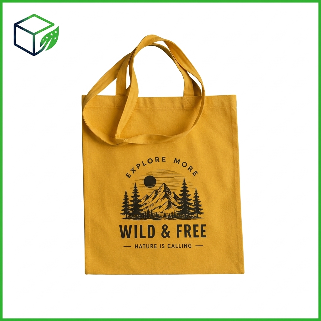 Cotton Canvas Tote Bag - Image 5