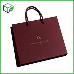 Rigid Luxury Shopping Bag