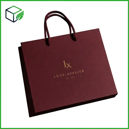 Rigid Luxury Shopping Bag