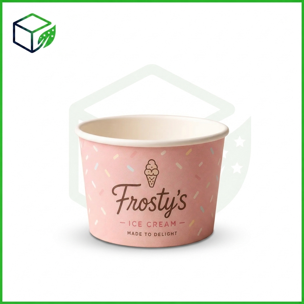 Custom Printed Ice Cream Cups