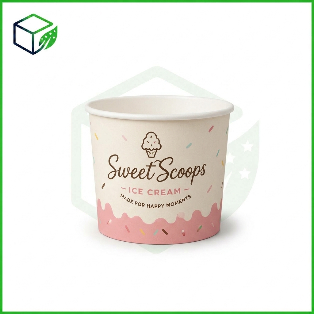 Custom Printed Ice Cream Cups - Image 2