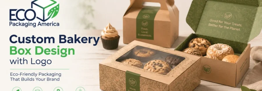 Design a custom bakery box with your logo: get print-ready files, pick colors that survive printing, choose matte, gloss, or foil, and approve a mockup first.