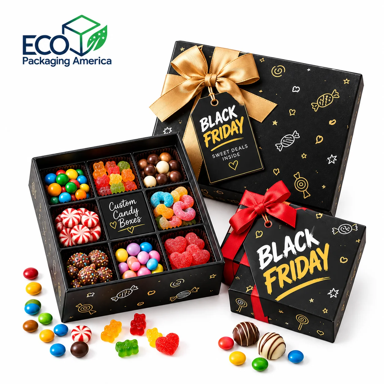 Custom Black Friday Candy Boxes