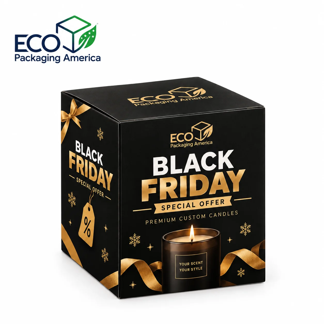 Custom Black Friday Candle Box