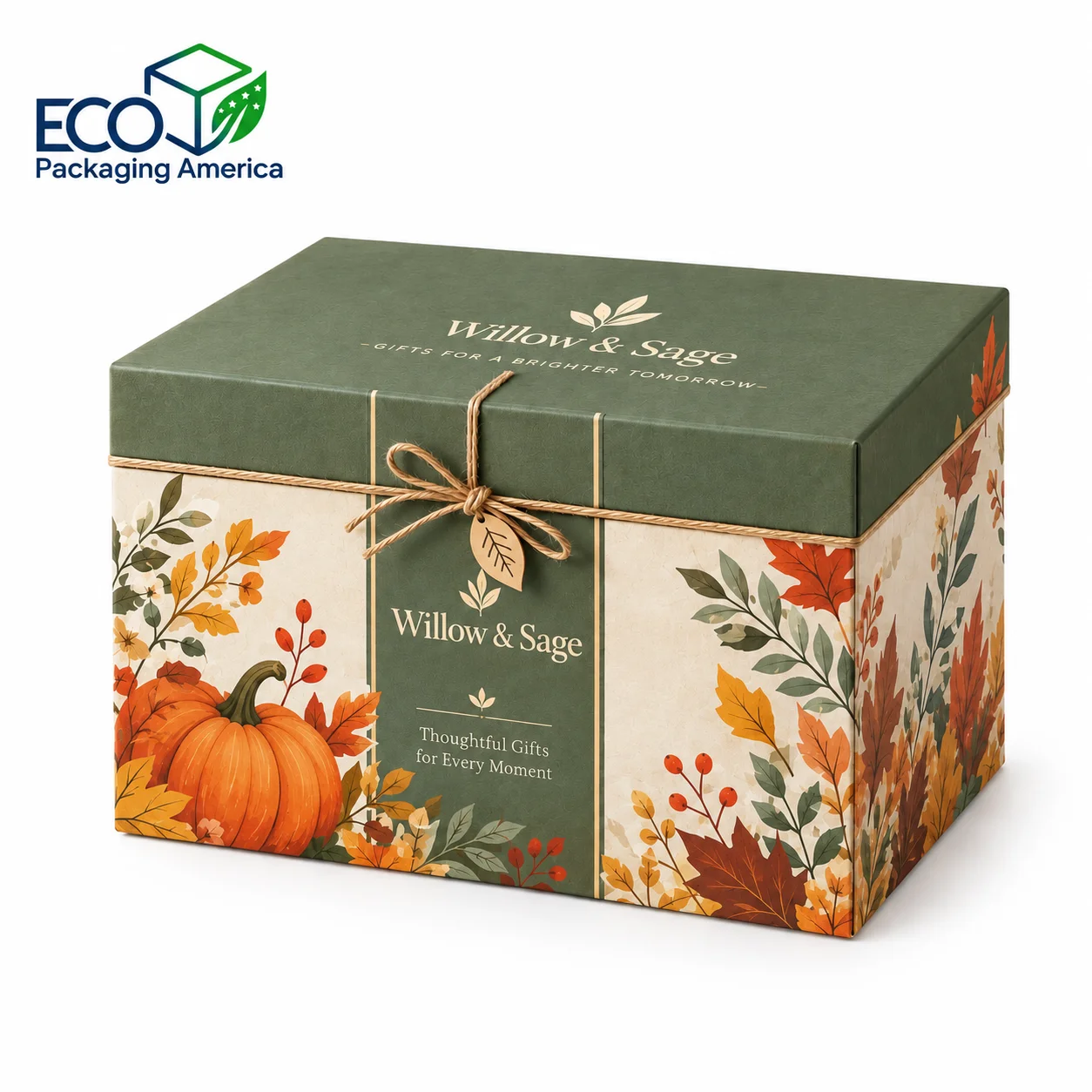 Custom Thanks Giving Gift Box