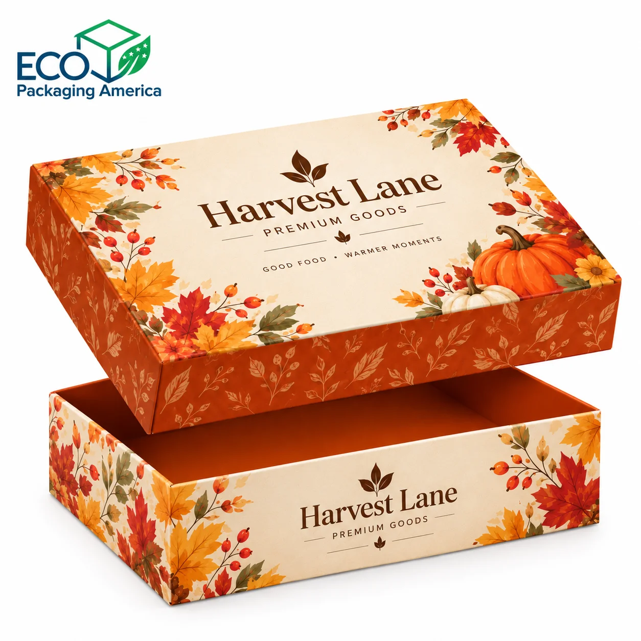 Custom Two Piece Thanksgiving Boxes